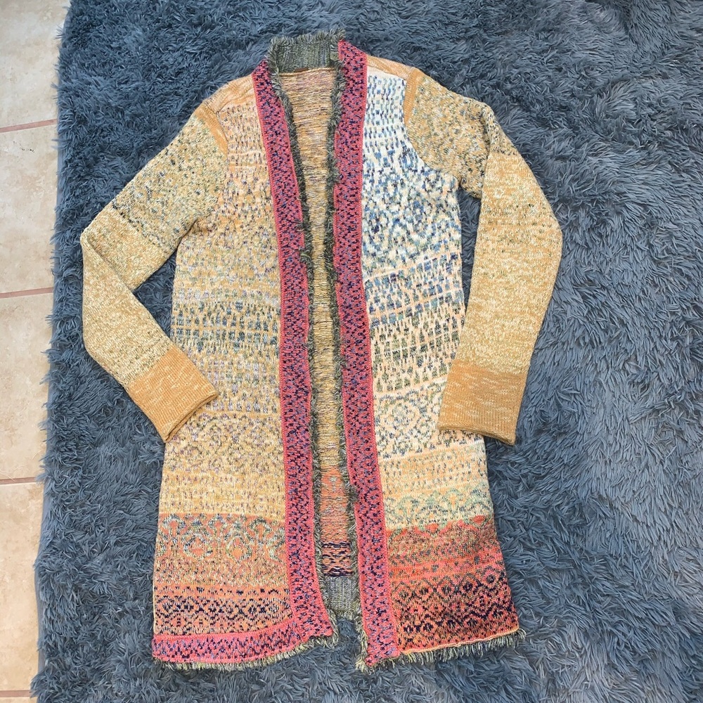 Free People Multicolored Cardigan S